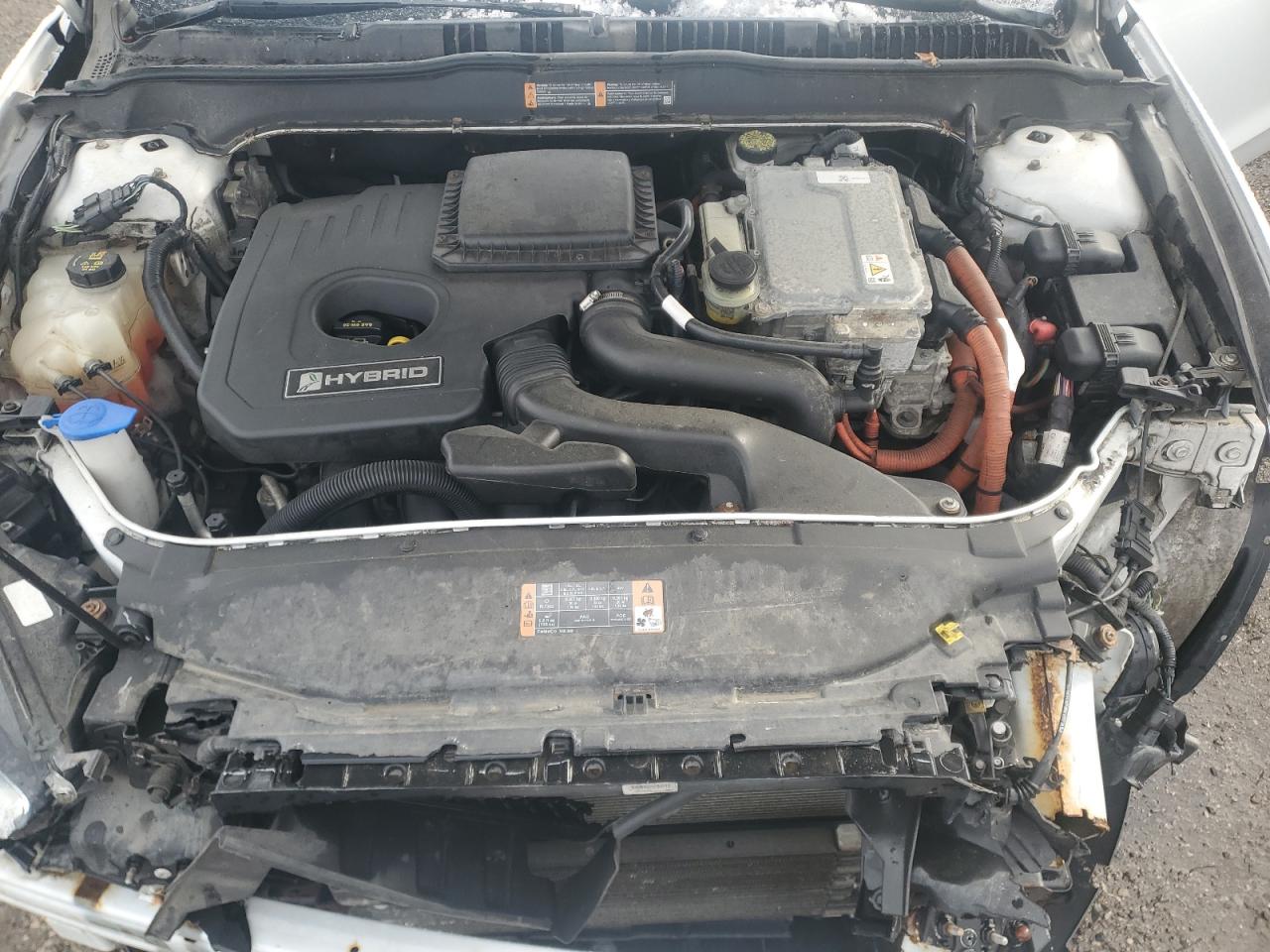 2014 Ford Fusion S Hybrid VIN: 3FA6P0UU8ER285739 Lot: 91223255