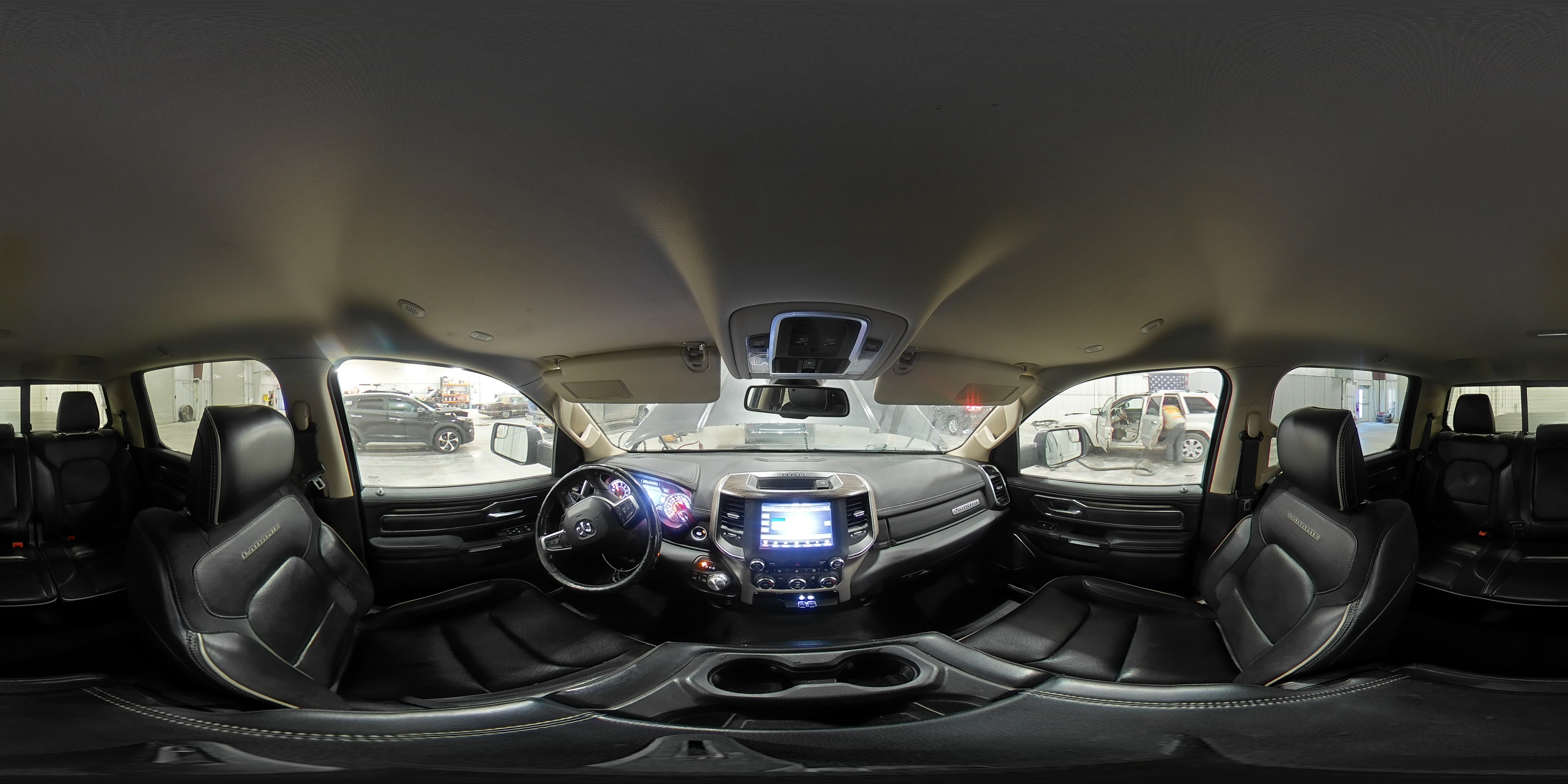 2019 Ram 1500 Laramie VIN: 1C6SRFJT7KN736148 Lot: 91296005