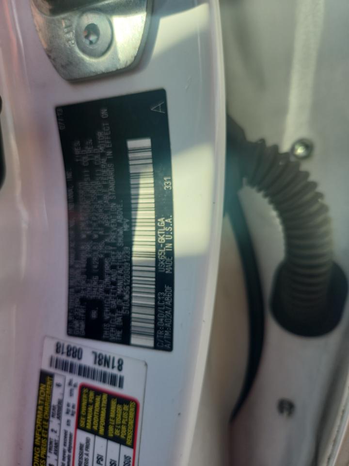 2013 Toyota Sequoia Limited VIN: 5TDJW5G12DS091239 Lot: 90405165