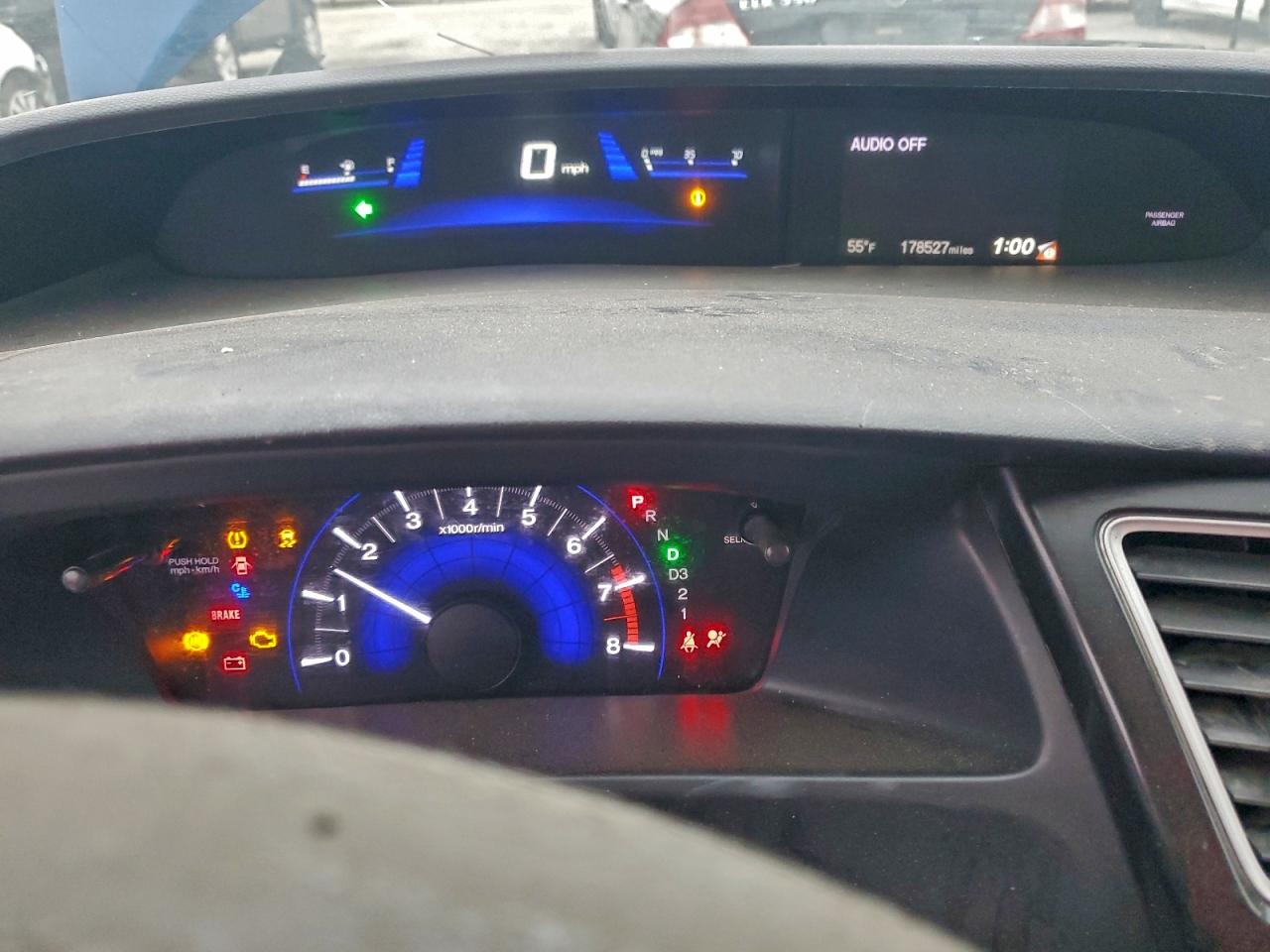 2013 Honda Civic Lx VIN: 19XFB2F52DE272887 Lot: 93704655