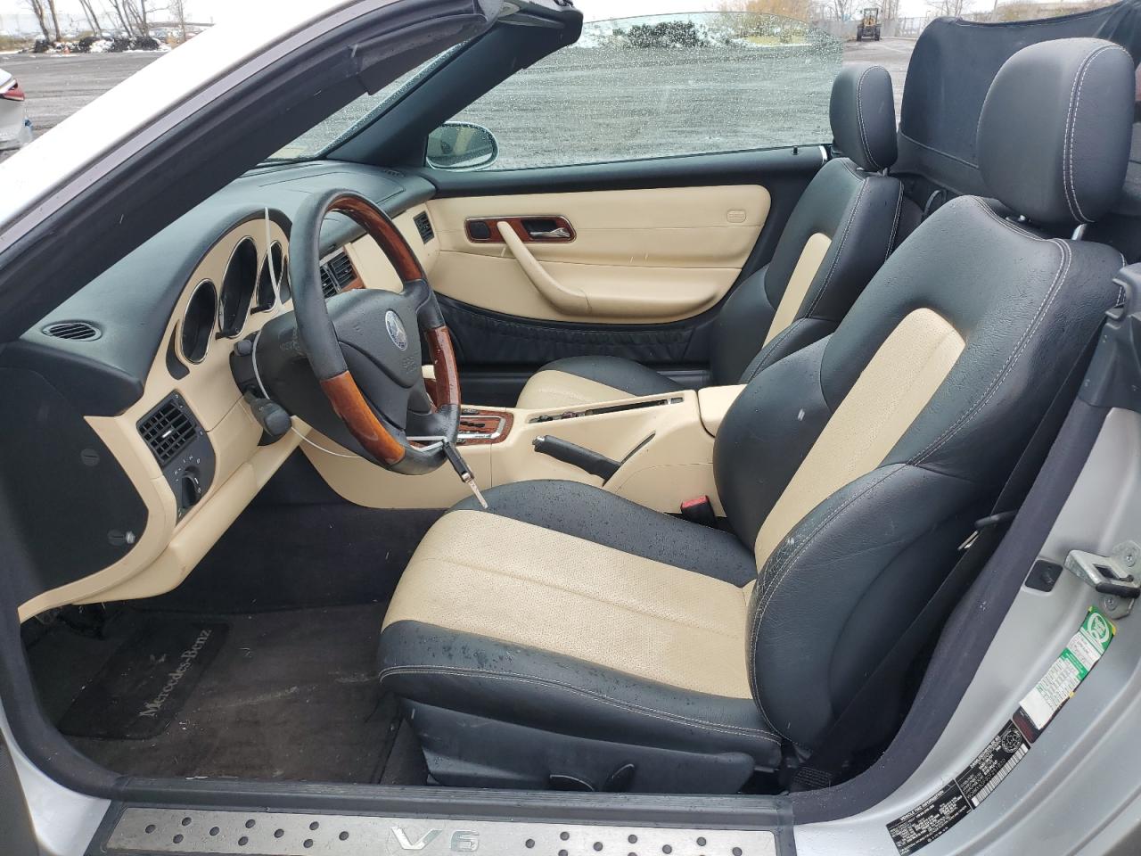 2002 Mercedes-Benz Slk 320 VIN: WDBKK65F92F251830 Lot: 92705435