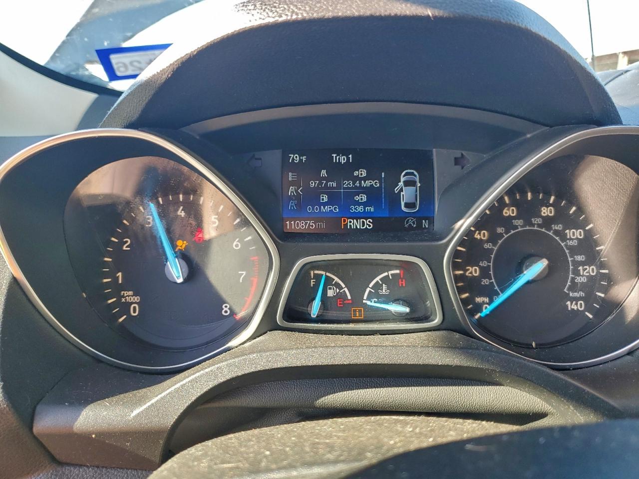 2017 Ford Escape Titanium VIN: 1FMCU0JD9HUB21256 Lot: 93908315