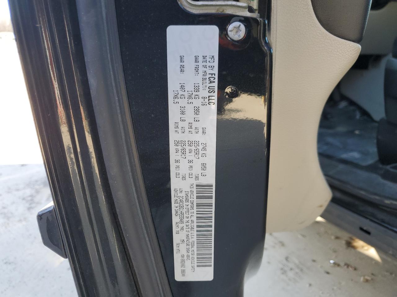 2017 Dodge Grand Caravan Se VIN: 2C4RDGBG1HR555409 Lot: 90747505