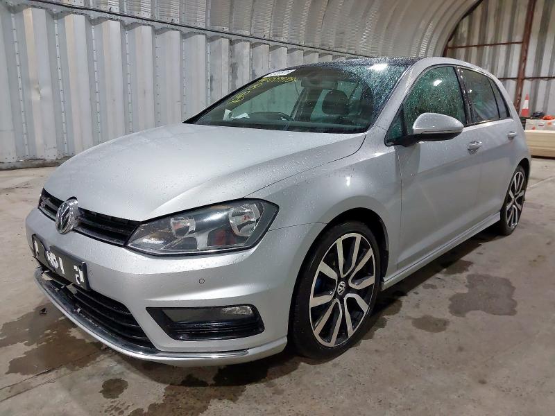 2016 VOLKSWAGEN GOLF 2.0 TDI R-LINE EDITION 5DR DSG for sale at Copart WHITBURN
