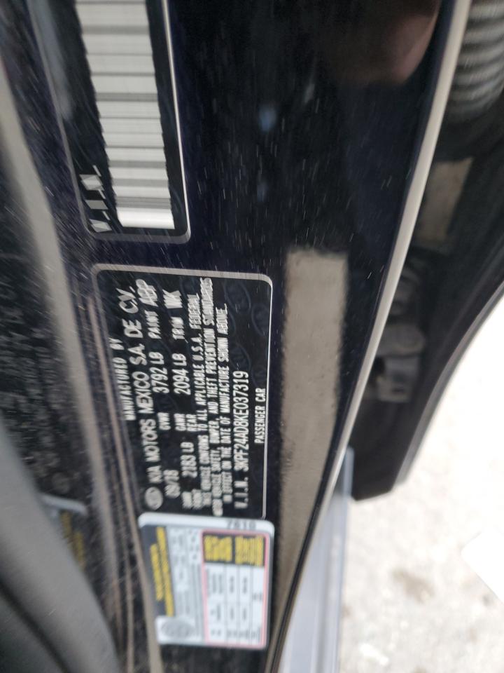 2019 Kia Forte Fe VIN: 3KPF24AD8KE037319 Lot: 93129065