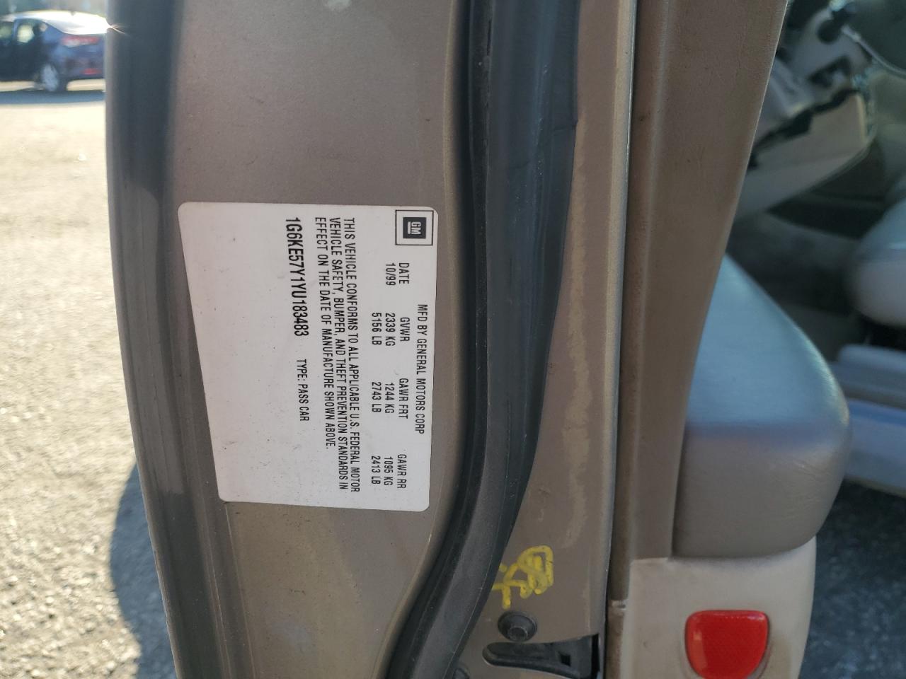 2002 Cadillac Deville VIN: 1G6KD54Y02U123712 Lot: 92612185