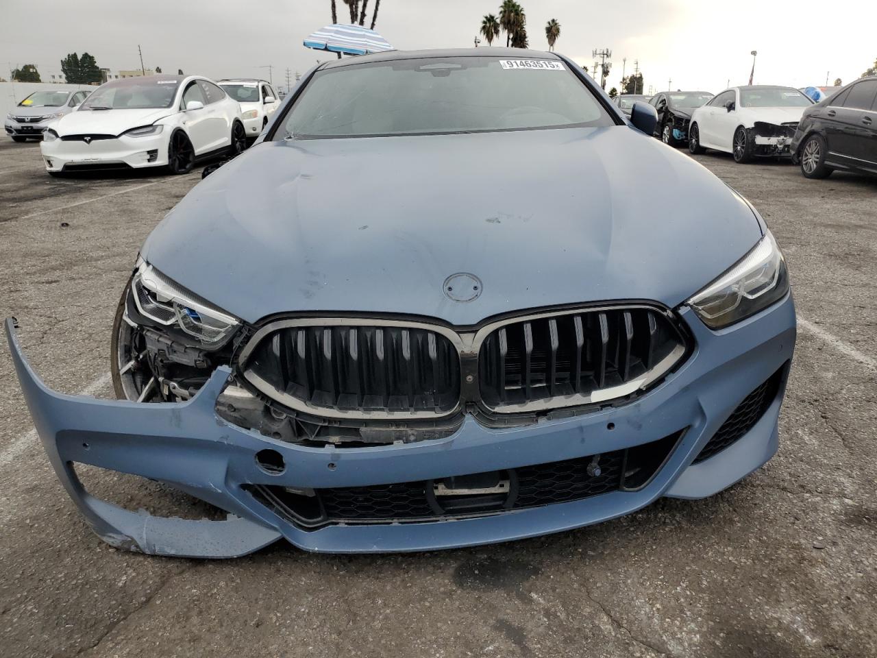 2019 BMW M850Xi VIN: WBABC4C53KBU96821 Lot: 91463515