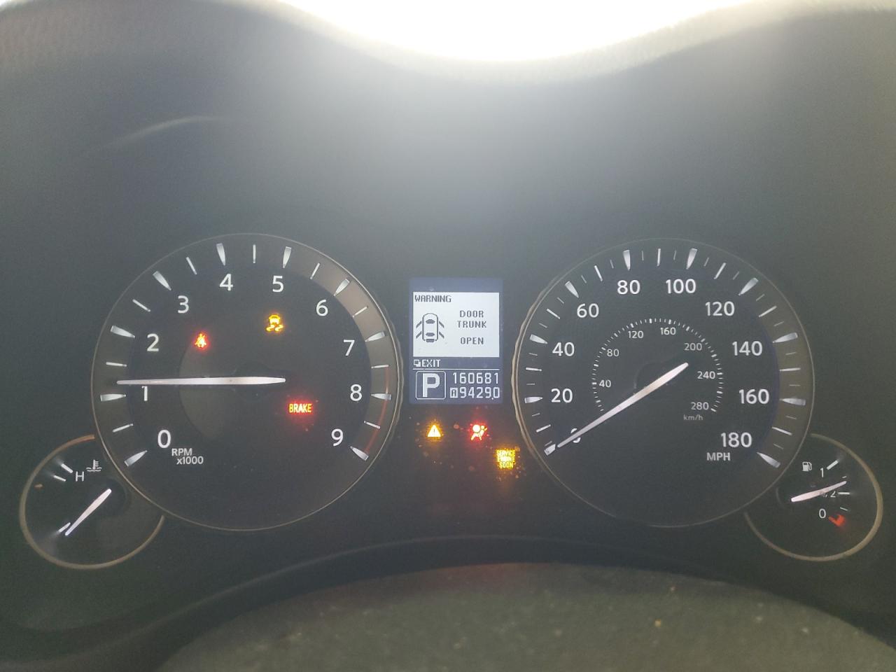 2011 Infiniti M37 X VIN: JN1BY1AR5BM374428 Lot: 93340755