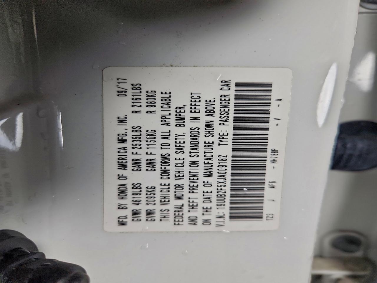 2018 Acura Tlx Tech VIN: 19UUB2F5XJA009182 Lot: 92606165