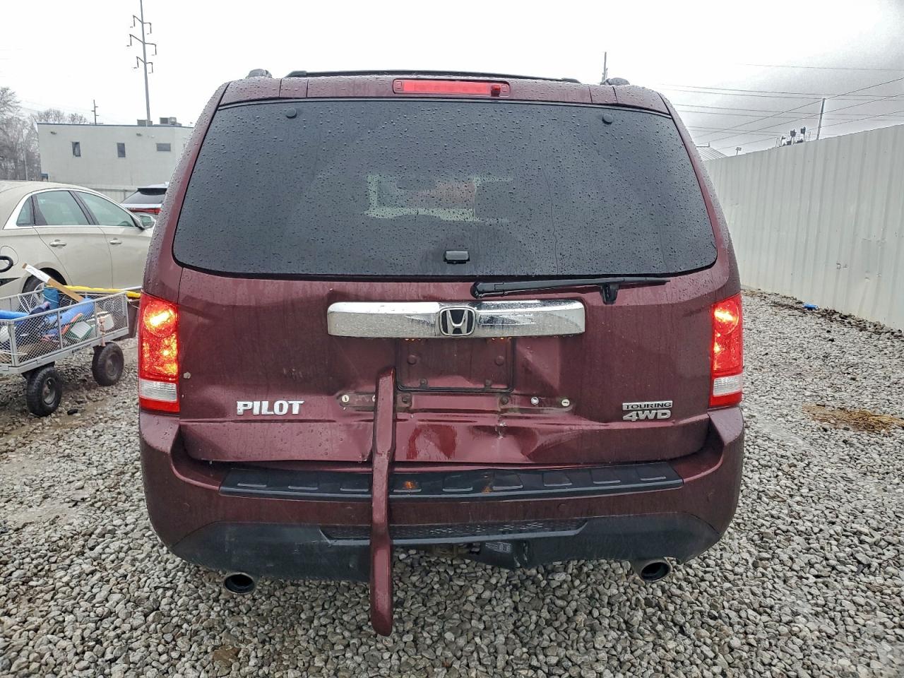 2012 Honda Pilot Touring VIN: 5FNYF4H94CB071106 Lot: 94554865