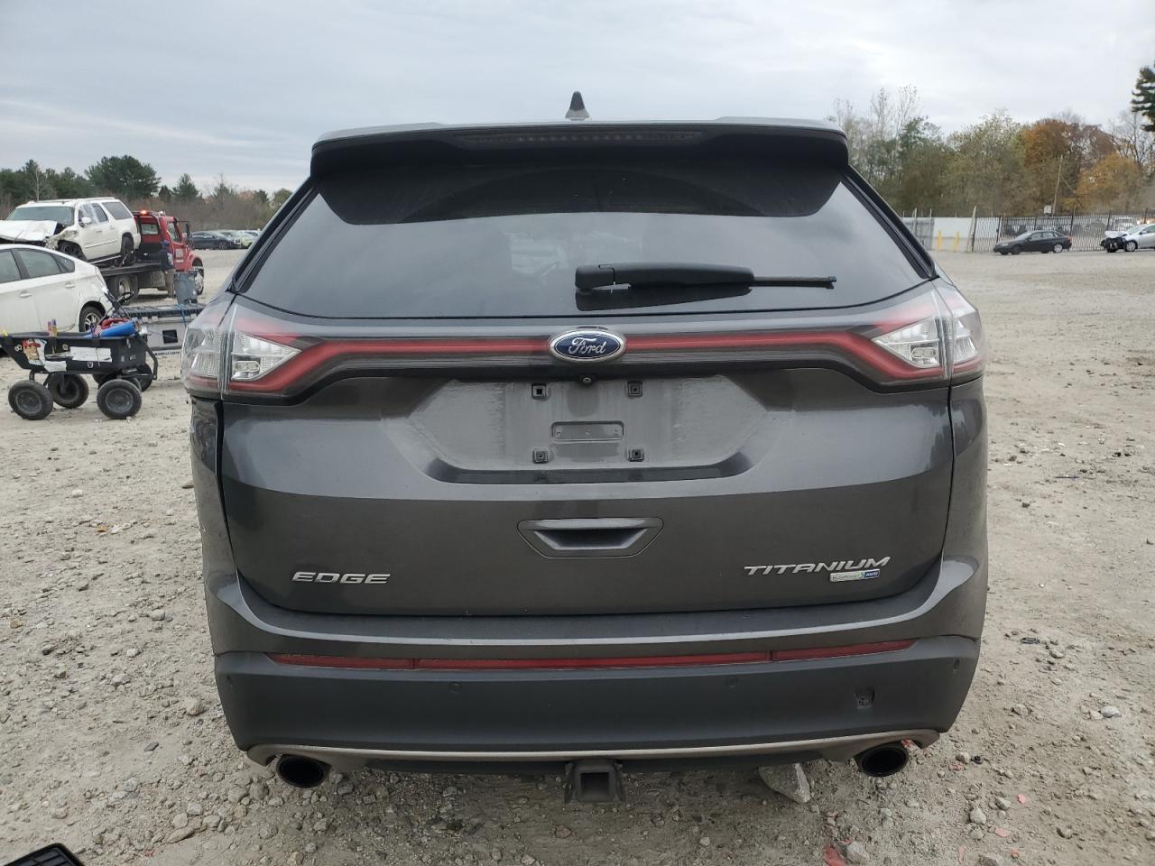 2015 Ford Edge Titanium VIN: 2FMTK4K95FBB82839 Lot: 90506955