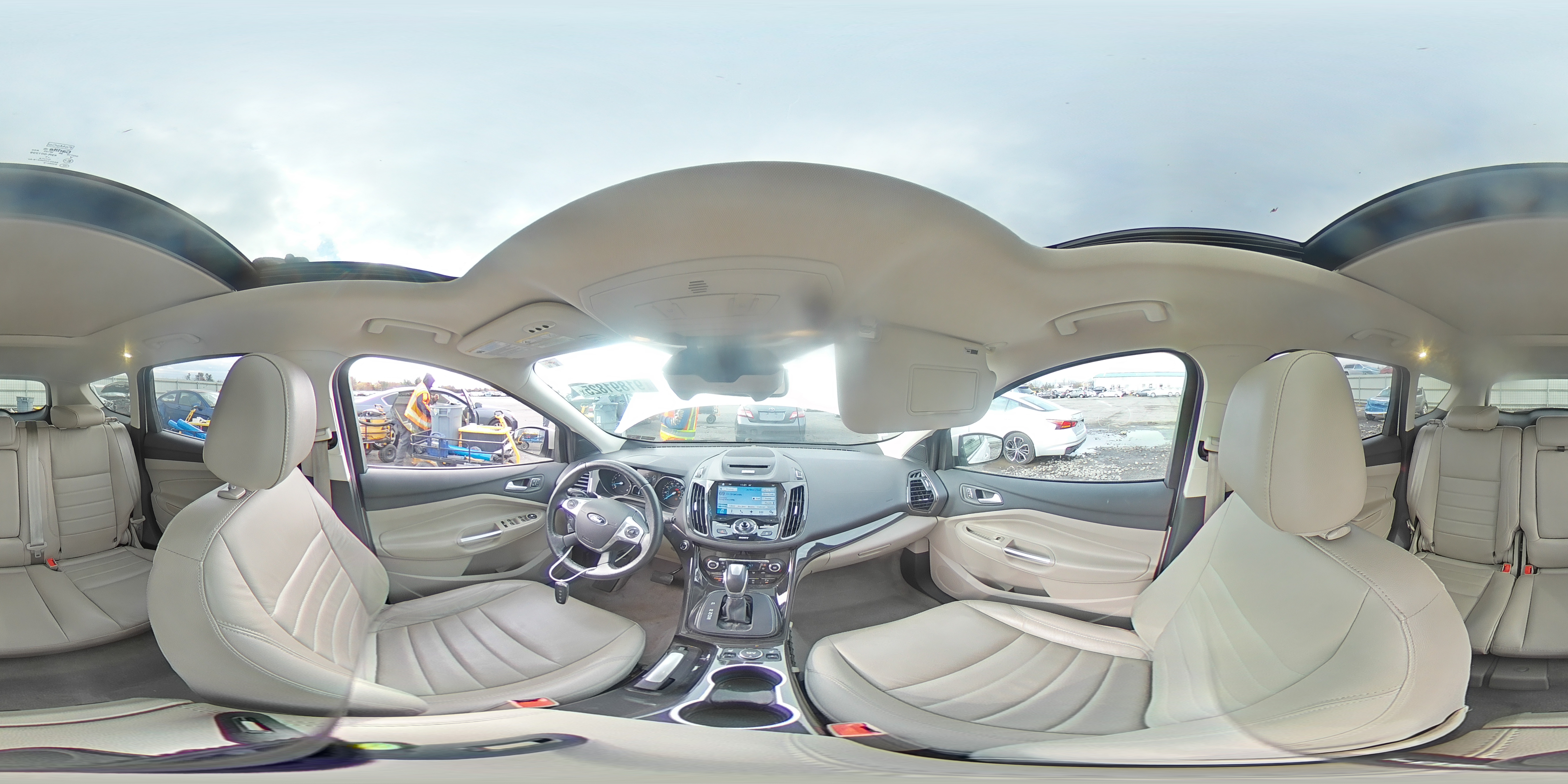 2016 Ford Escape Titanium VIN: 1FMCU9JX4GUA25581 Lot: 91891825