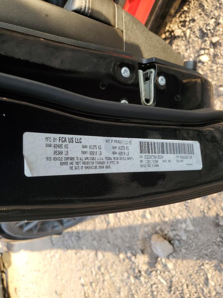 2016 Dodge Charger R/T VIN: 2C3CDXCTXGH155374 Lot: 90919685