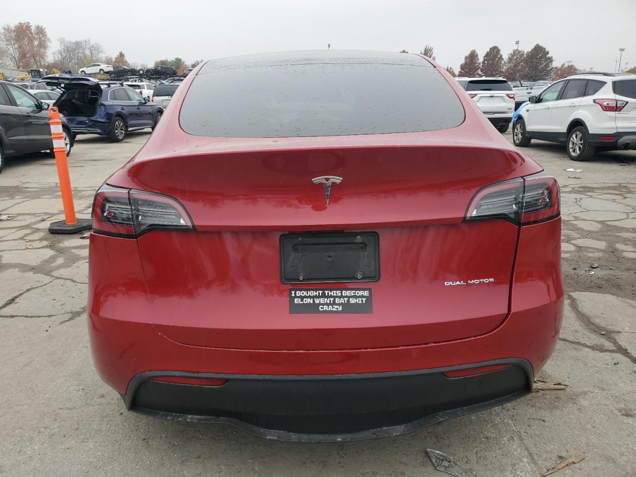 2023 Tesla Model Y VIN: 7SAYGDEEXPA190251 Lot: 93086235