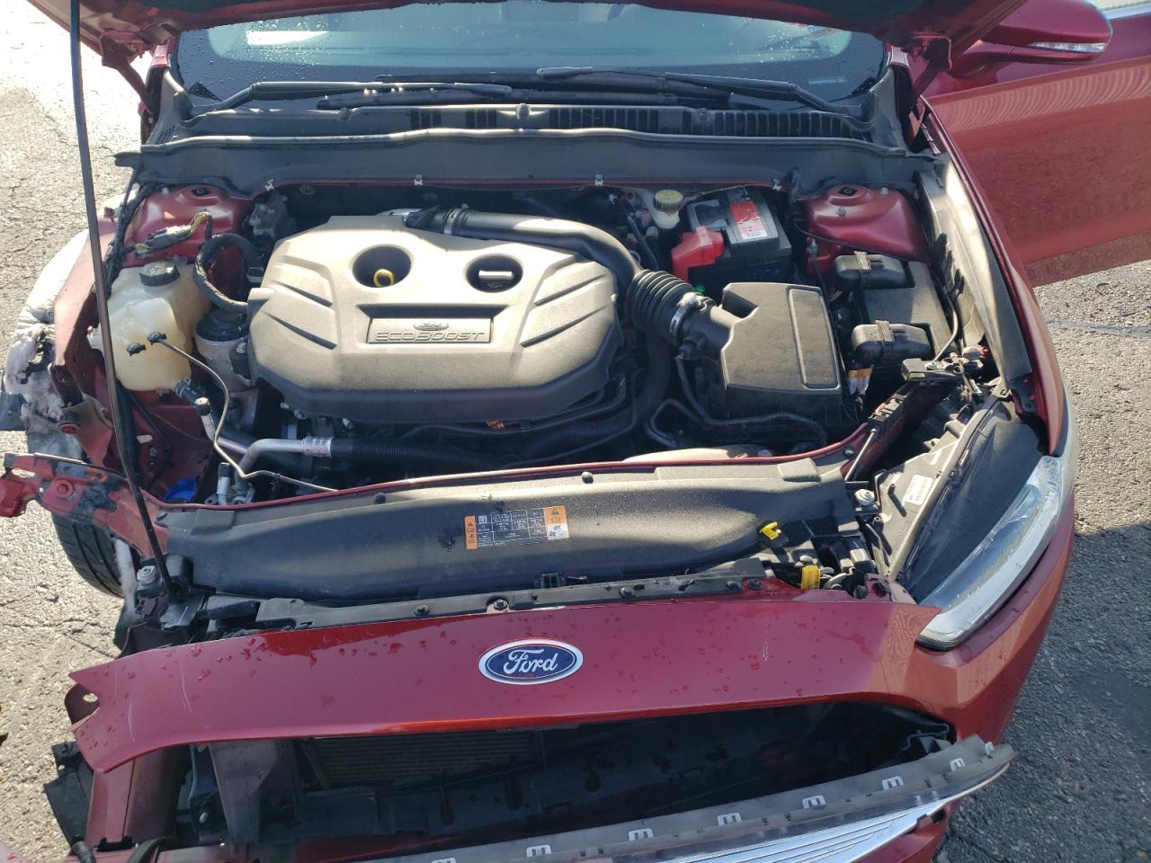 2014 Ford Fusion Se VIN: 3FA6P0H9XER115730 Lot: 92892745