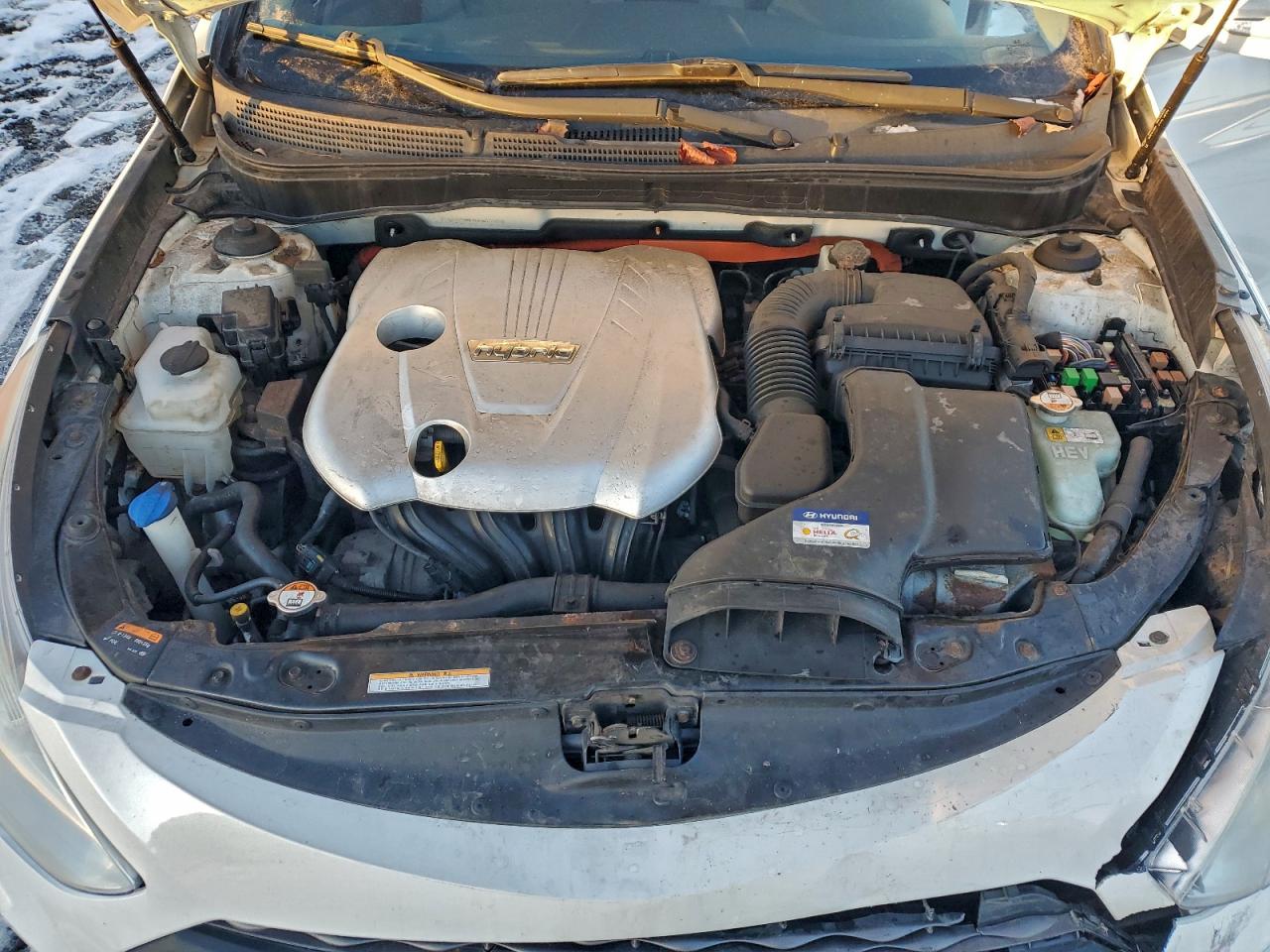 2013 Hyundai Sonata Hybrid VIN: KMHEC4A43DA077091 Lot: 92411345