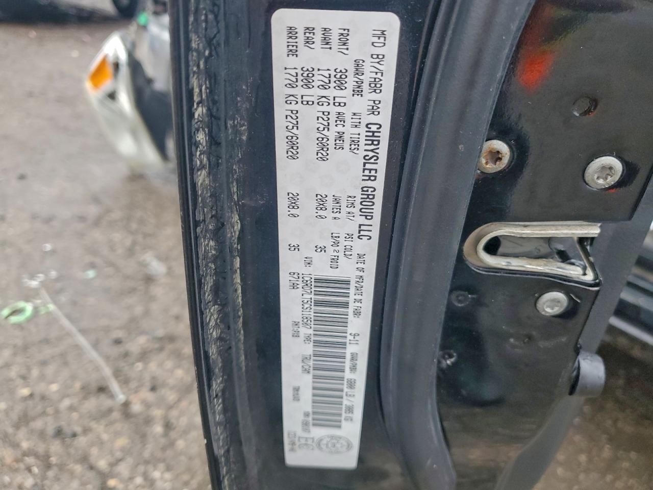 2012 Dodge Ram 1500 Slt VIN: 1C6RD7LT5CS118507 Lot: 93290705