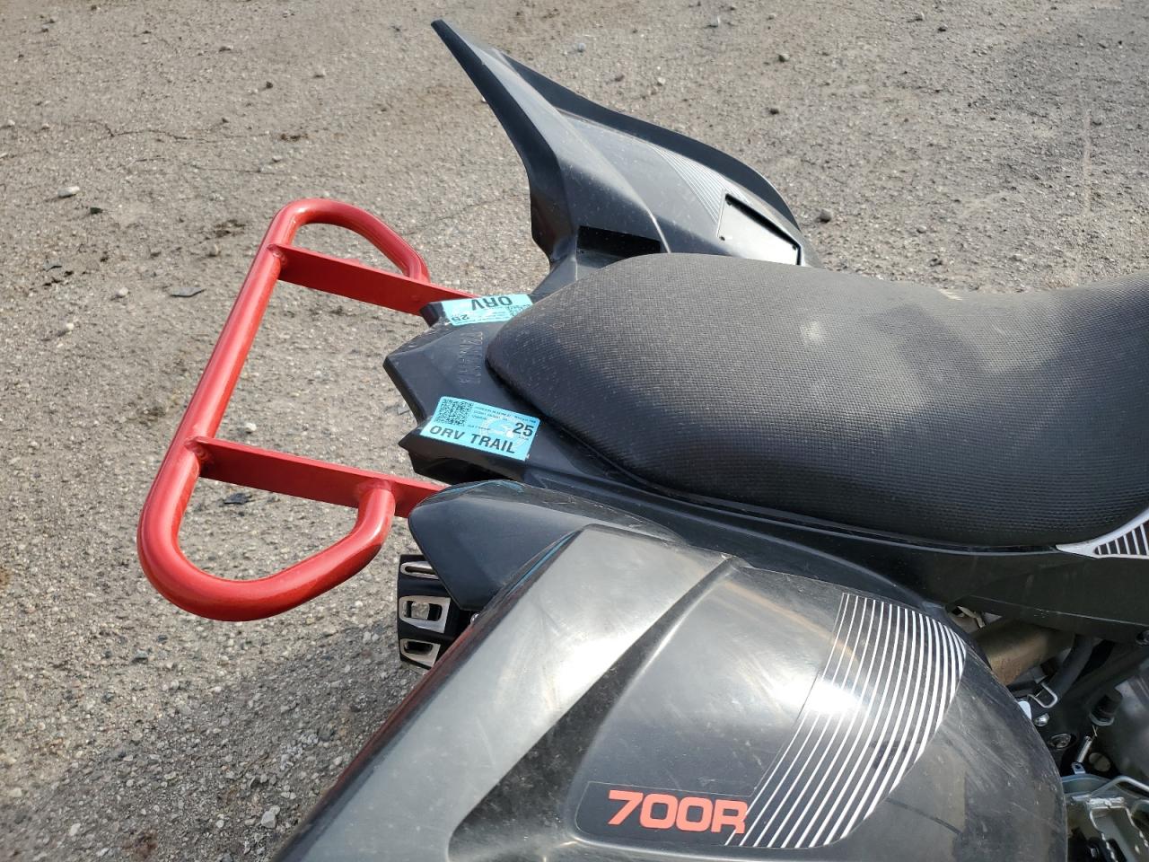 2021 Yamaha Yfm700 R - Atv VIN: 5Y4AM86E7MA100307 Lot: 92241265