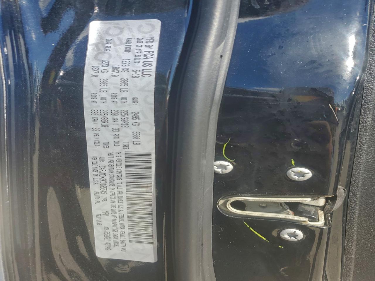 2019 Jeep Cherokee Limited VIN: 1C4PJMDX2KD185545 Lot: 93649325