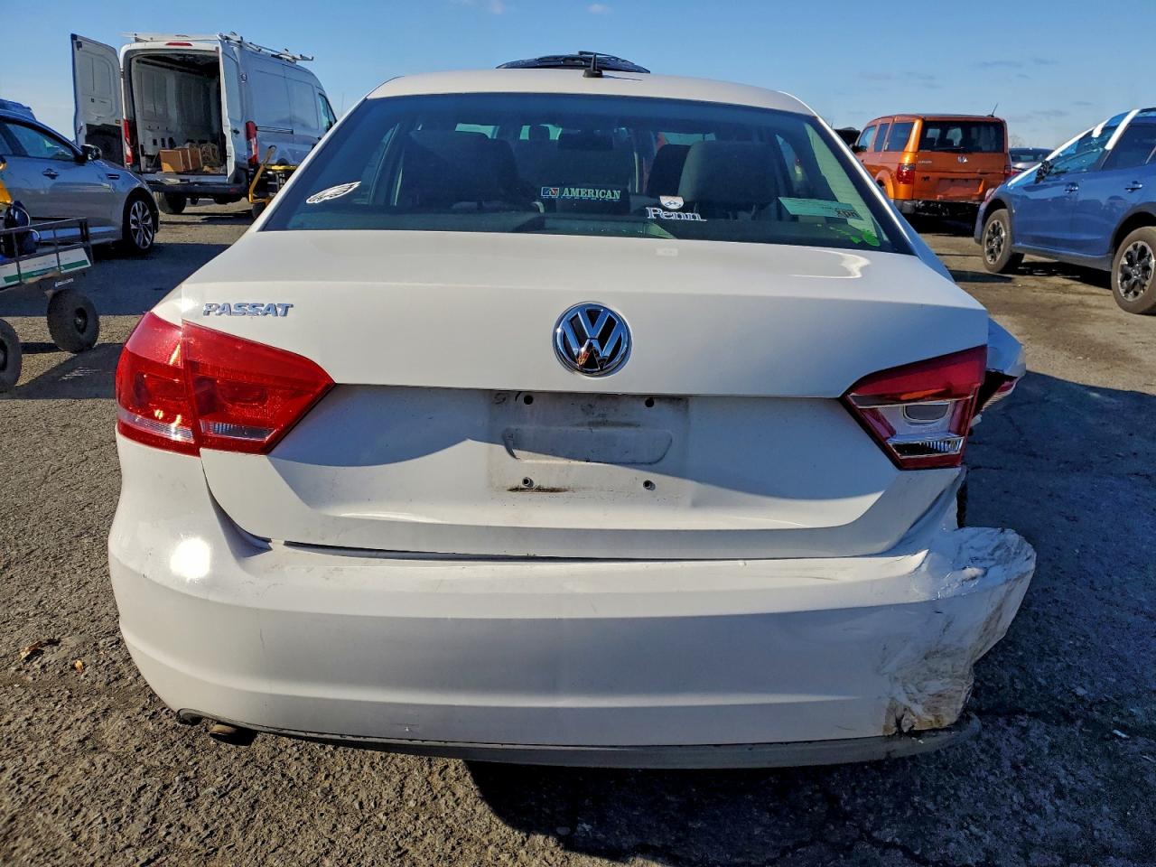 2013 Volkswagen Passat S VIN: 1VWAP7A35DC032607 Lot: 93782755