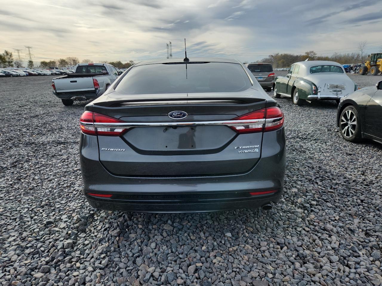 2018 Ford Fusion Titanium/Platinum Hev VIN: 3FA6P0RU1JR120537 Lot: 91293615
