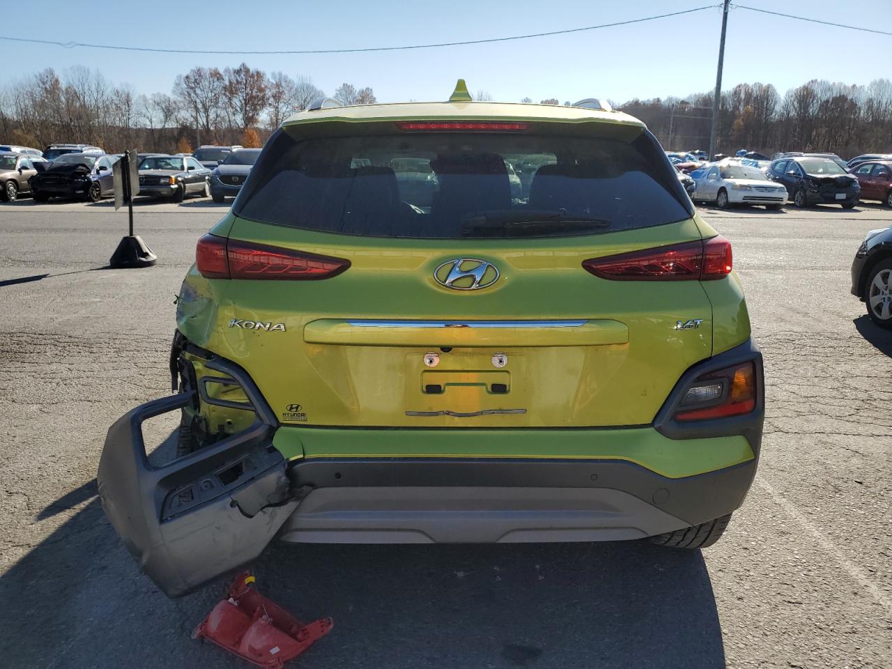 2019 Hyundai Kona Ultimate VIN: KM8K53A56KU329069 Lot: 93217205