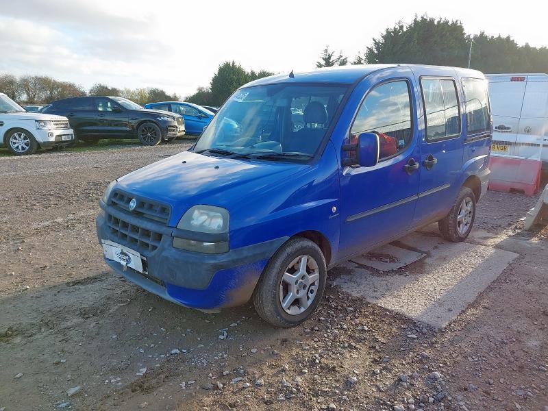 2005 FIAT DOBLO 1.9 JTD DYNAMIC 5DR for sale at Copart WISBECH