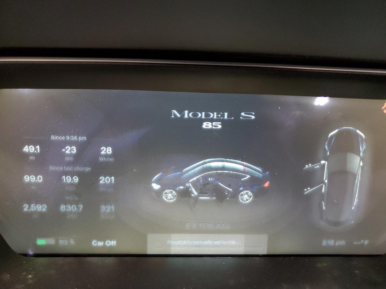 2014 Tesla Model S VIN: 5YJSA1H14EFP41320 Lot: 90891145