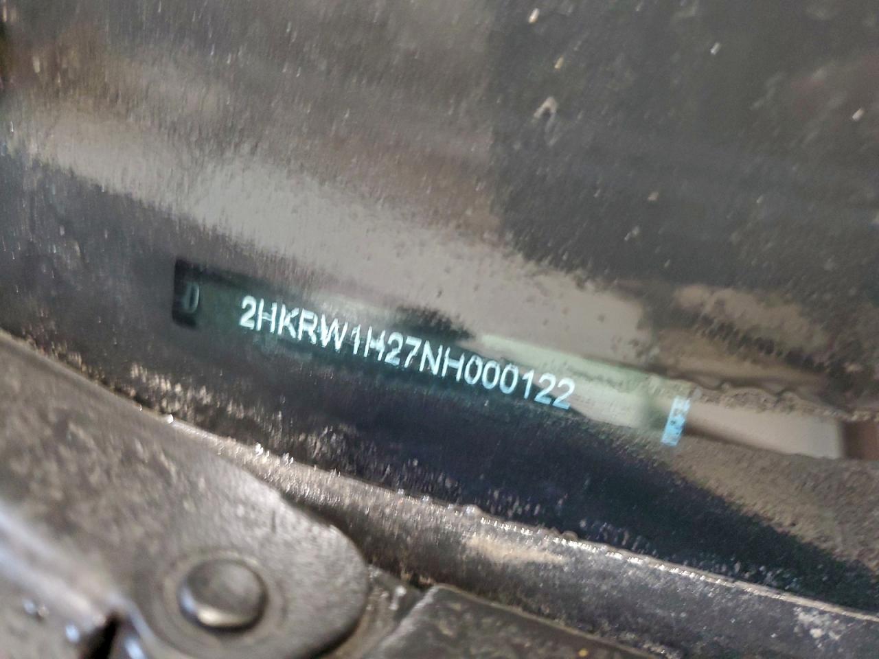 2022 Honda Cr-V Lx VIN: 2HKRW1H27NH000122 Lot: 94755935