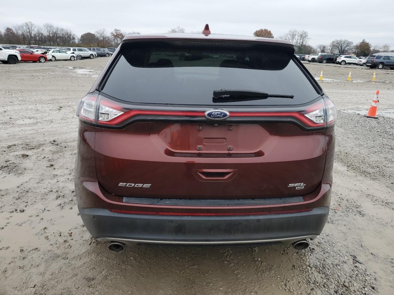 2015 Ford Edge Sel VIN: 2FMTK4J86FBB03140 Lot: 93819655