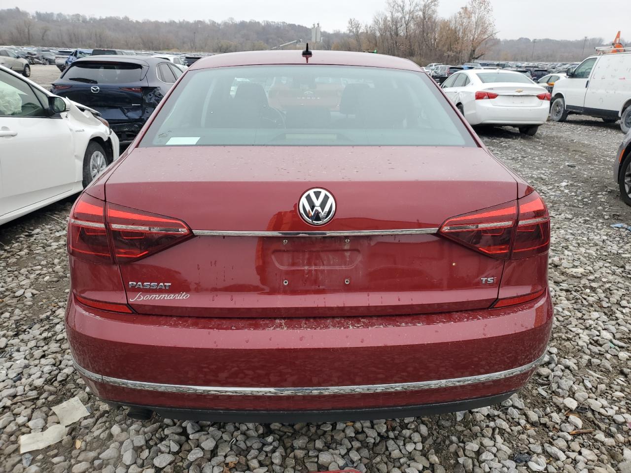 2017 Volkswagen Passat S VIN: 1VWAT7A36HC040829 Lot: 93445555