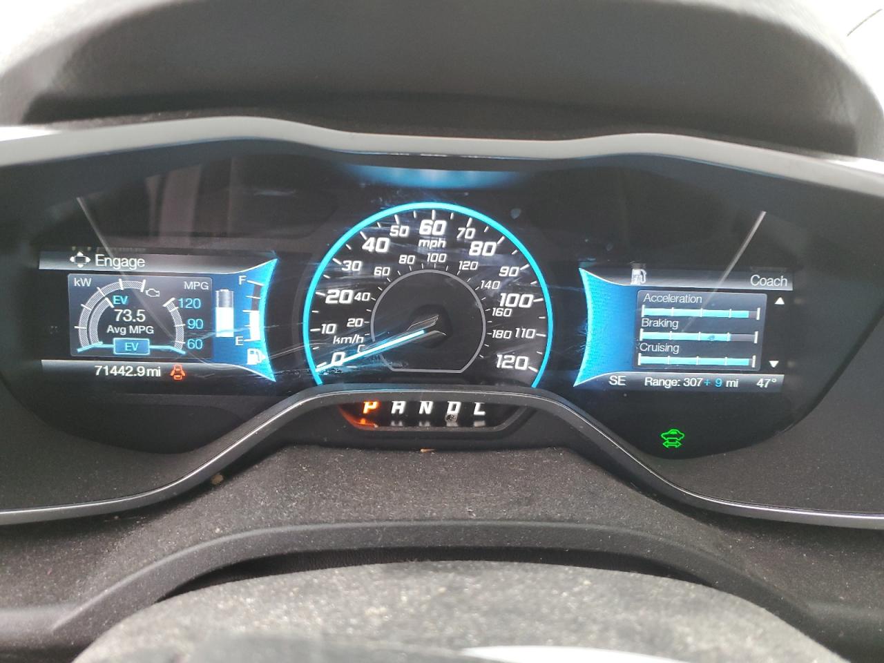 2017 Ford C-Max Se VIN: 1FADP5EU2HL104141 Lot: 93056655