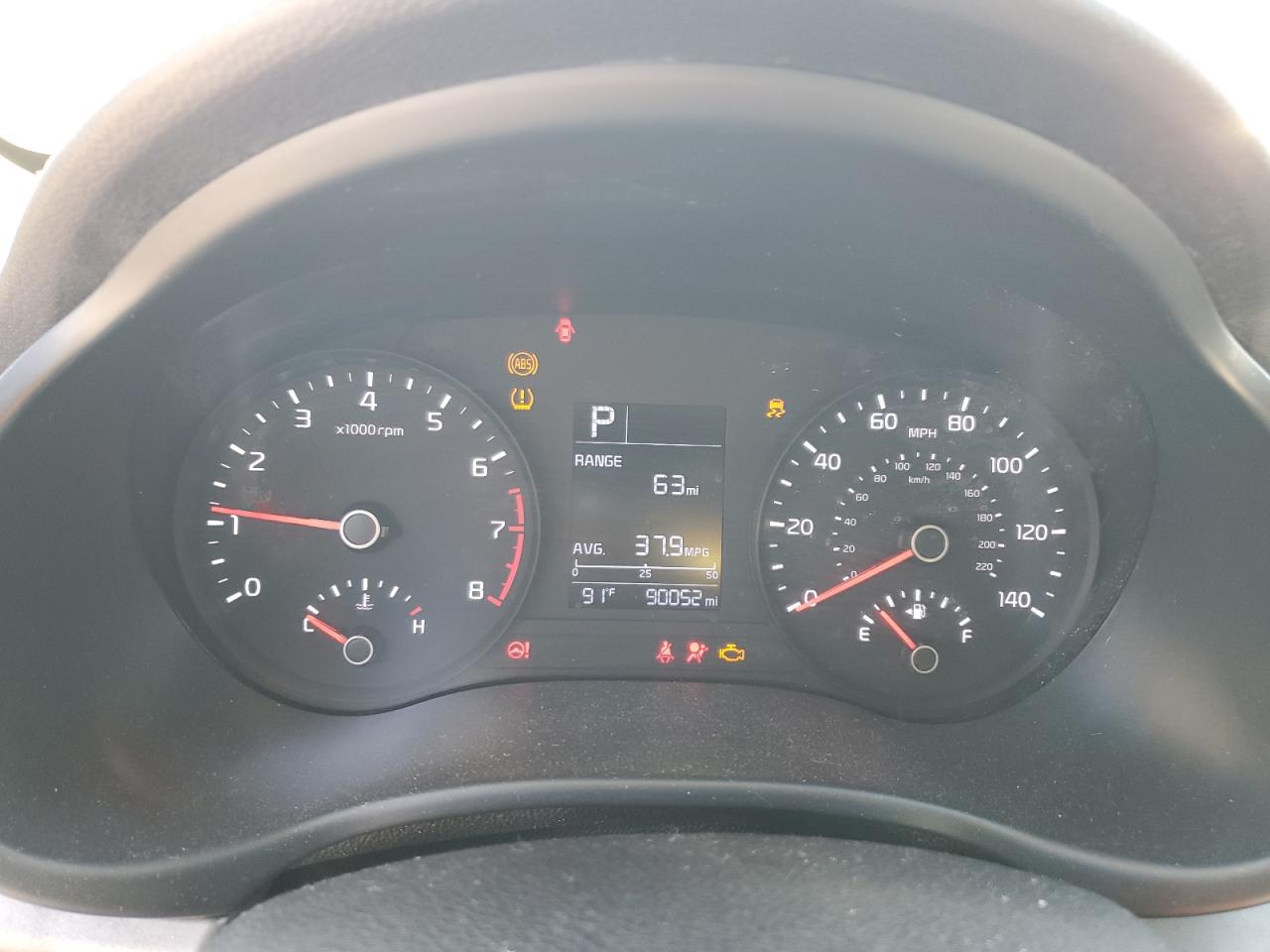 2020 Kia Rio Lx VIN: 3KPA25AD8LE334494 Lot: 93468755