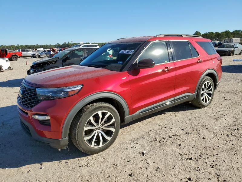  FORD EXPLORER 2022 Красный
