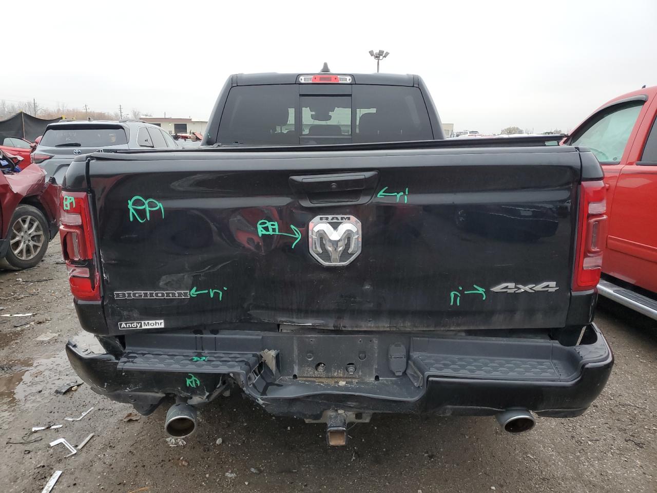 2019 Ram 1500 Big Horn/Lone Star VIN: 1C6SRFMT2KN838694 Lot: 93553555