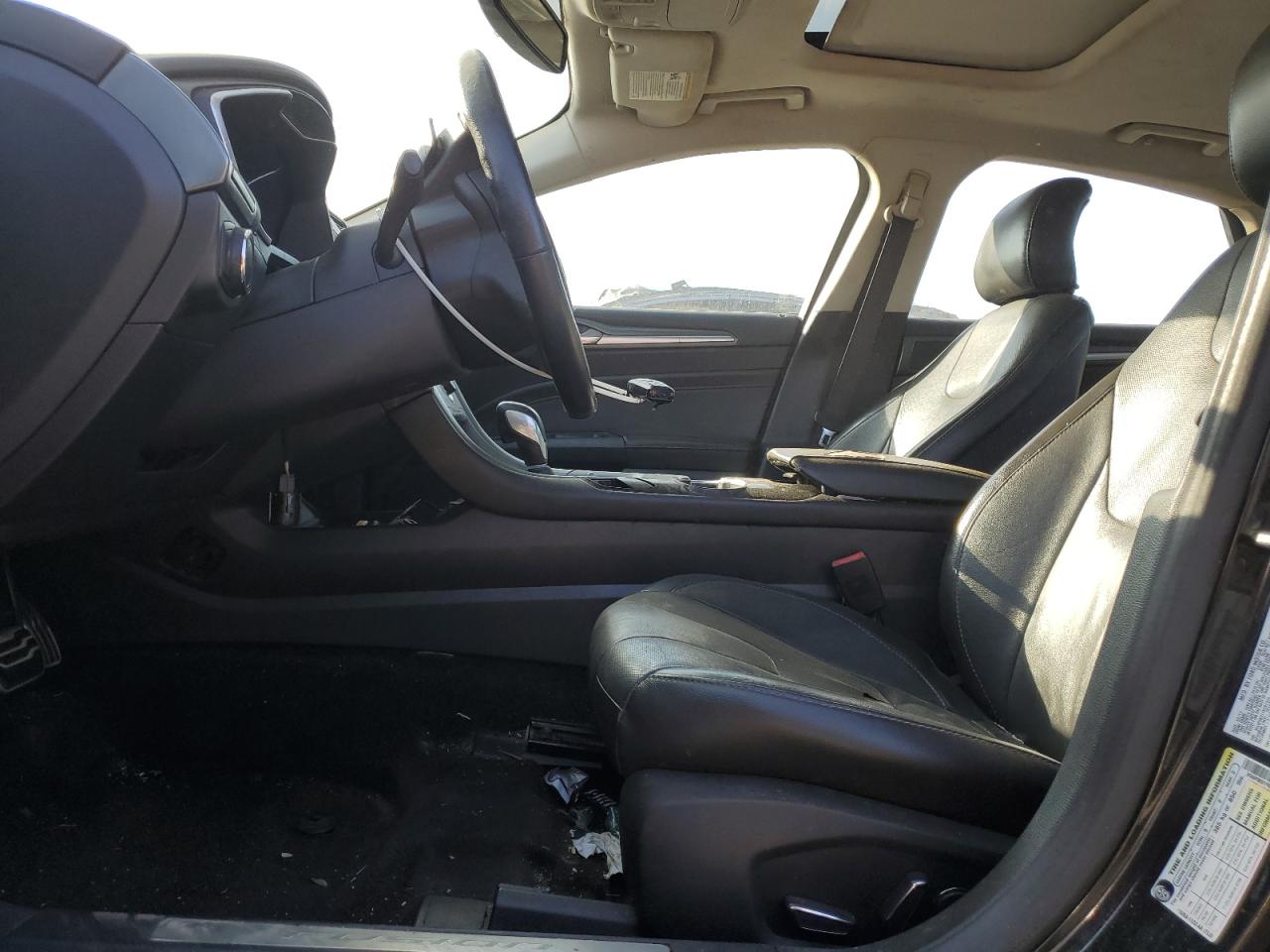 2015 Ford Fusion Titanium VIN: 3FA6P0K91FR297456 Lot: 93622755