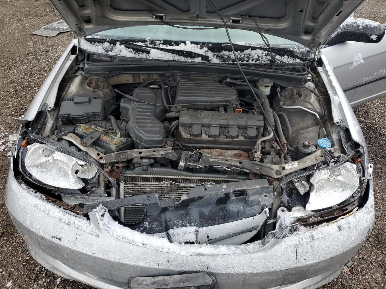 2004 Honda Civic Dx VIN: 2HGES16444H909801 Lot: 90999125