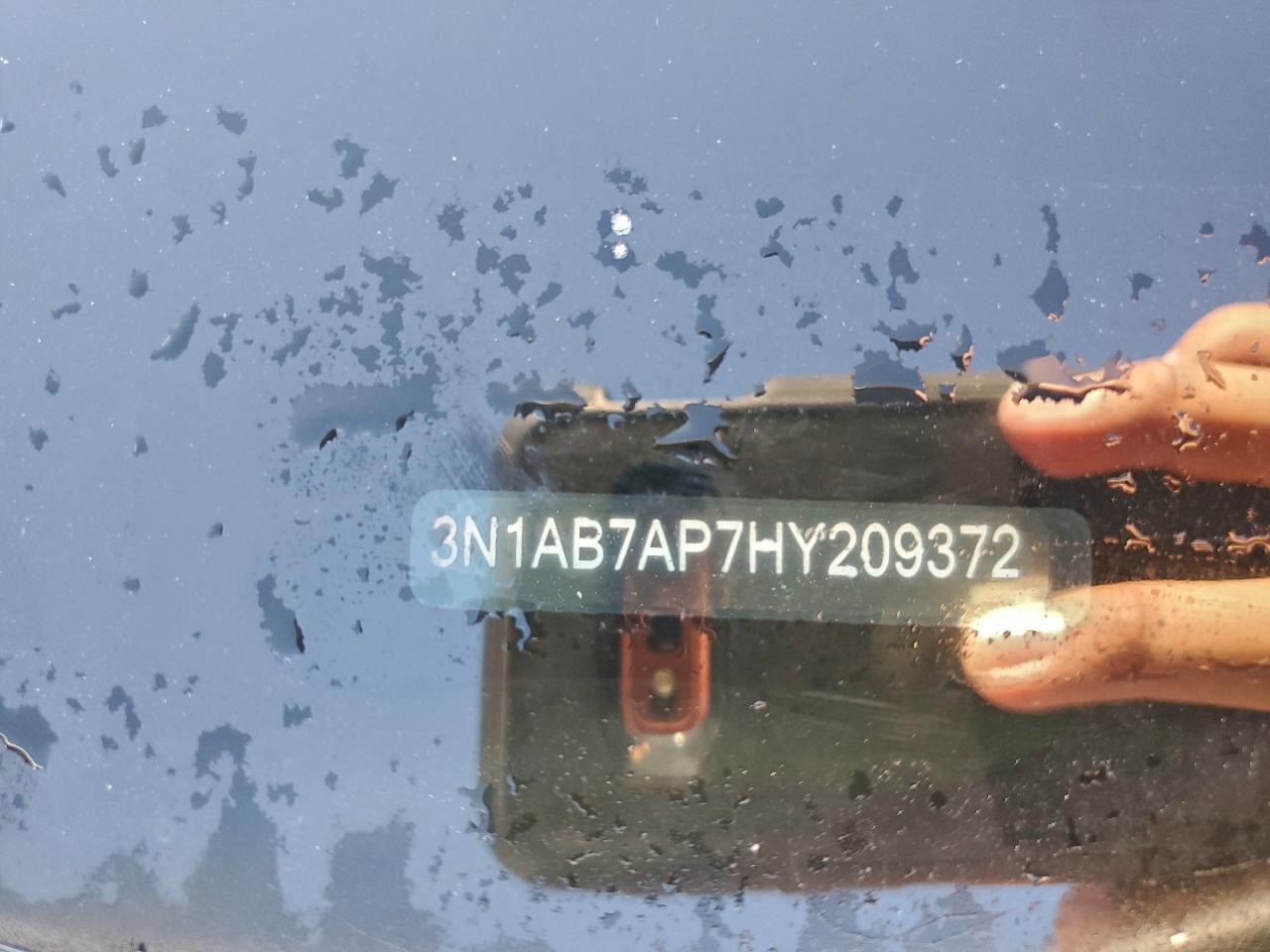 2017 Nissan Sentra S VIN: 3N1AB7AP7HY209372 Lot: 93950515