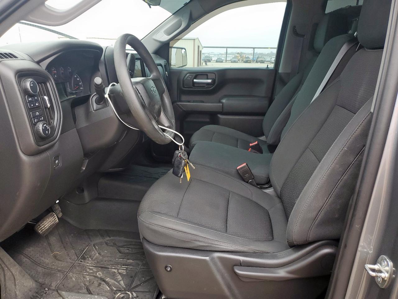 2021 Chevrolet Silverado K1500 Custom VIN: 3GCPYBEK3MG406319 Lot: 93234965