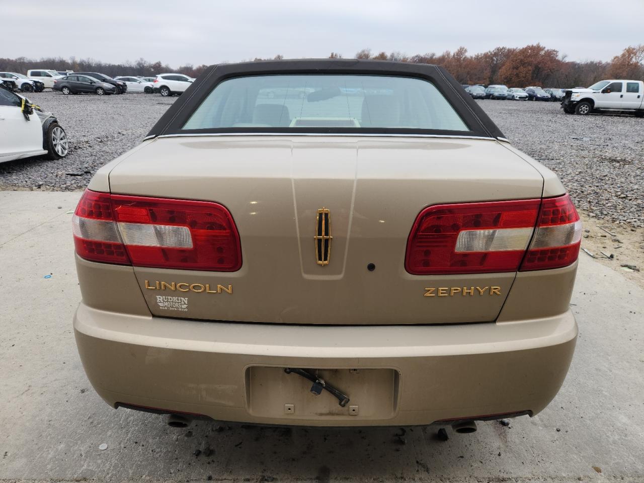 2006 Lincoln Zephyr VIN: 3LNHM26196R665566 Lot: 92680185