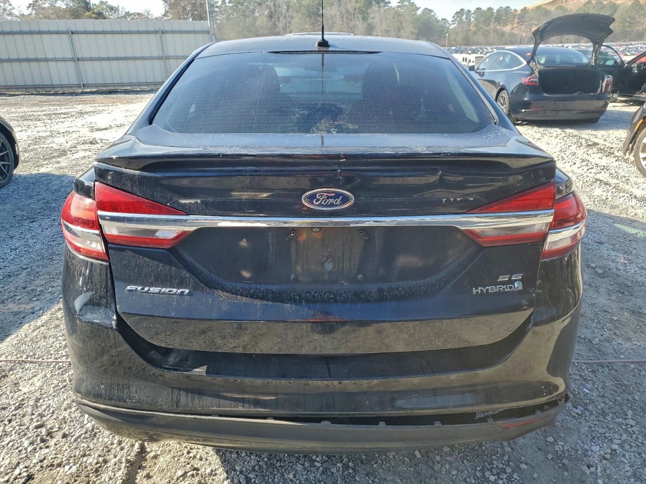 2018 Ford Fusion Se Hybrid VIN: 3FA6P0LU5JR124549 Lot: 93741105