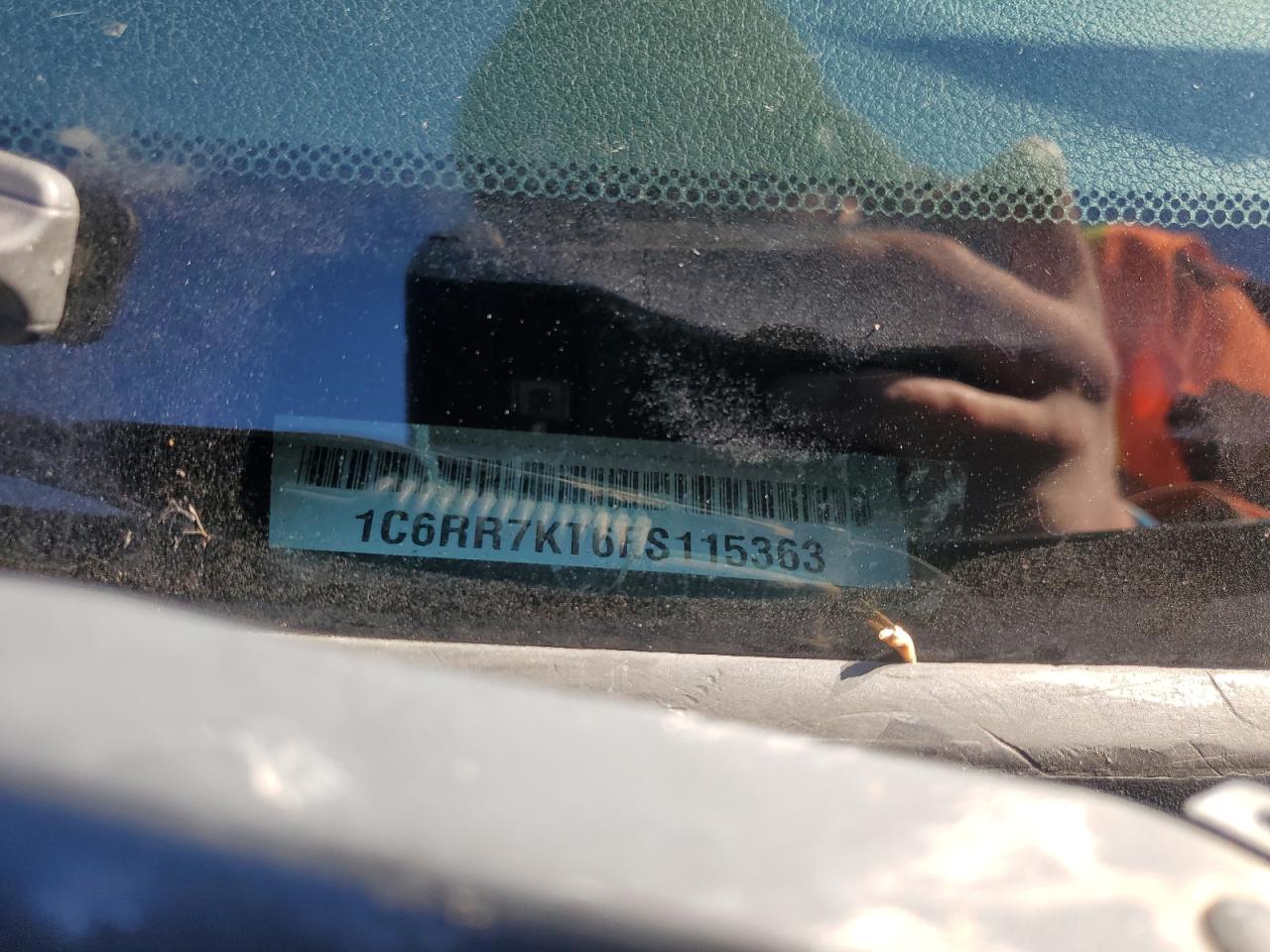 2014 Ram 1500 St VIN: 1C6RR7KT6ES115363 Lot: 90794445