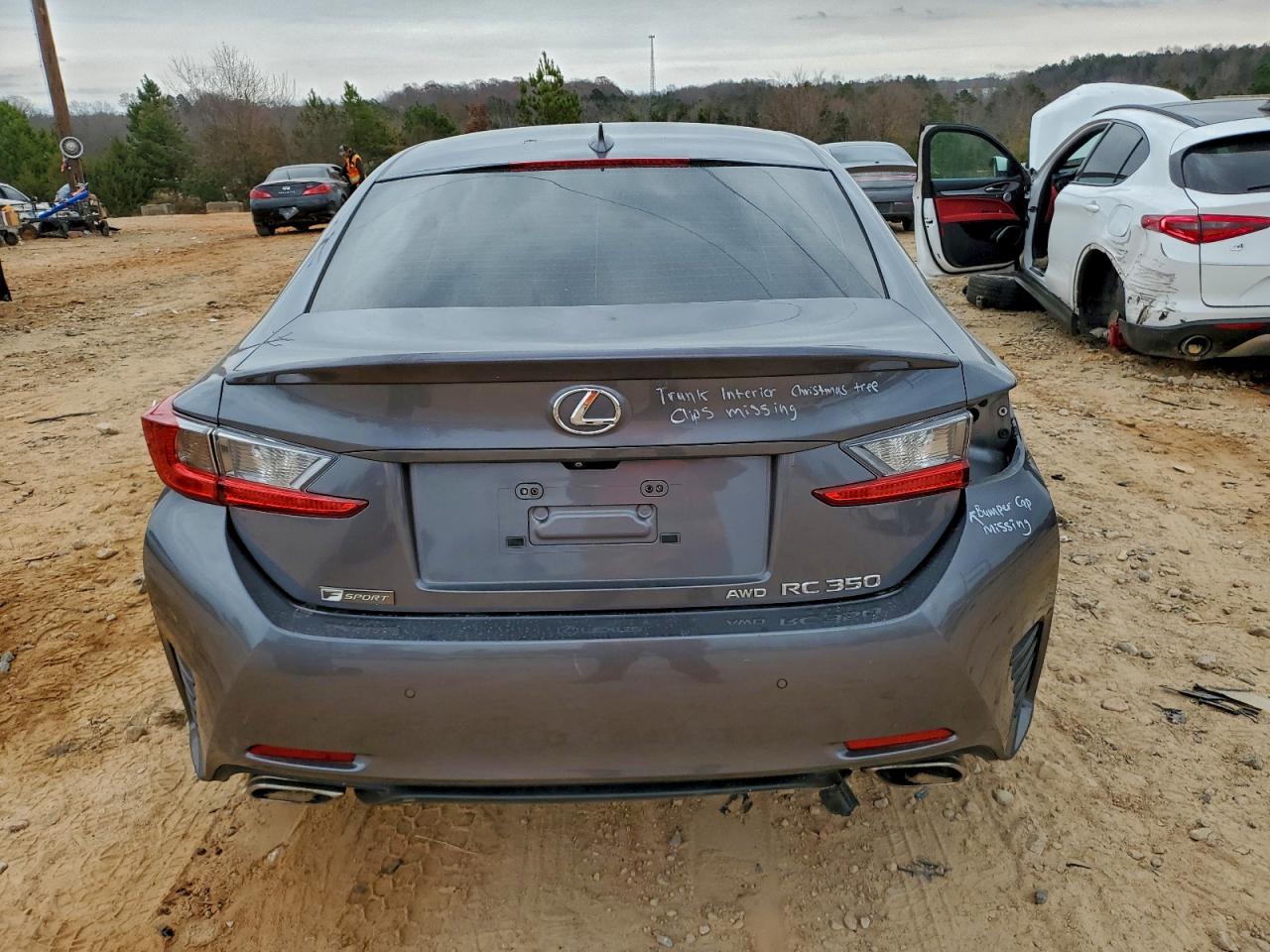 2017 Lexus Rc 350 VIN: JTHSE5BC1H5007681 Lot: 94082545