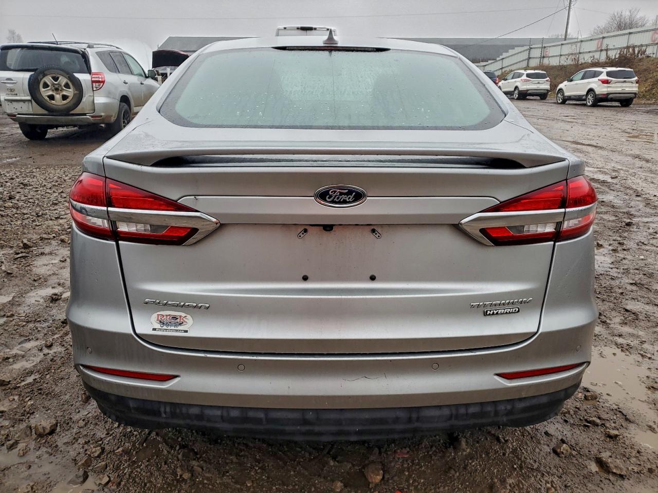 2020 Ford Fusion Titanium VIN: 3FA6P0RU4LR100236 Lot: 93502405
