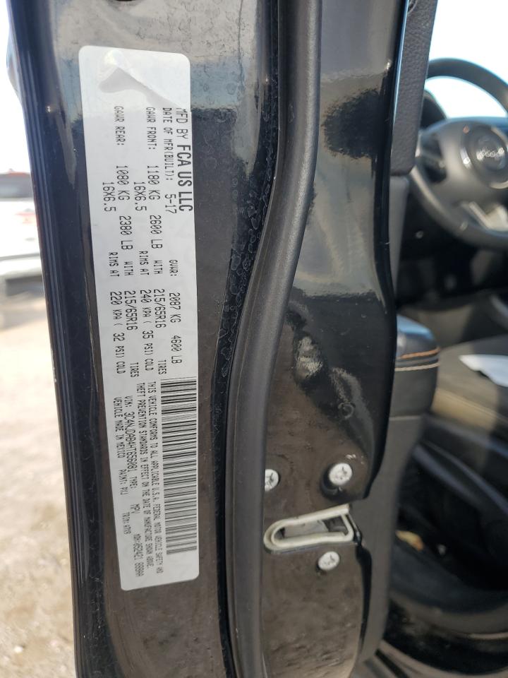 2017 Jeep Compass Sport VIN: 3C4NJDAB4HT656081 Lot: 93412725