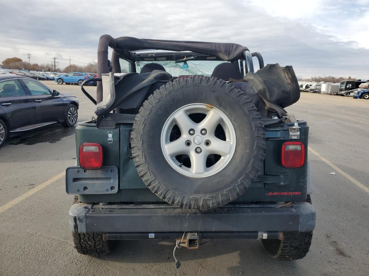 2002 Jeep Wrangler / Tj Sport VIN: 1J4FA49S22P734274 Lot: 92530005