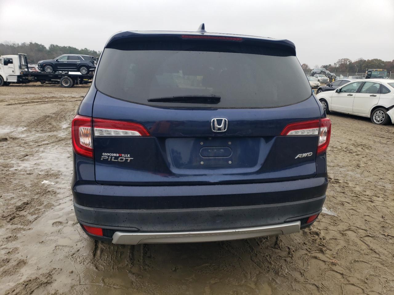 2020 Honda Pilot Ex VIN: 5FNYF6H36LB059059 Lot: 93559515