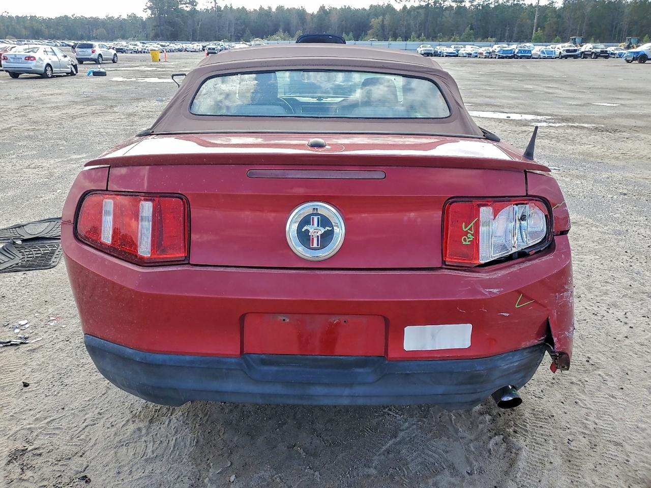 2010 Ford Mustang VIN: 1ZVBP8ENXA5104939 Lot: 94435745