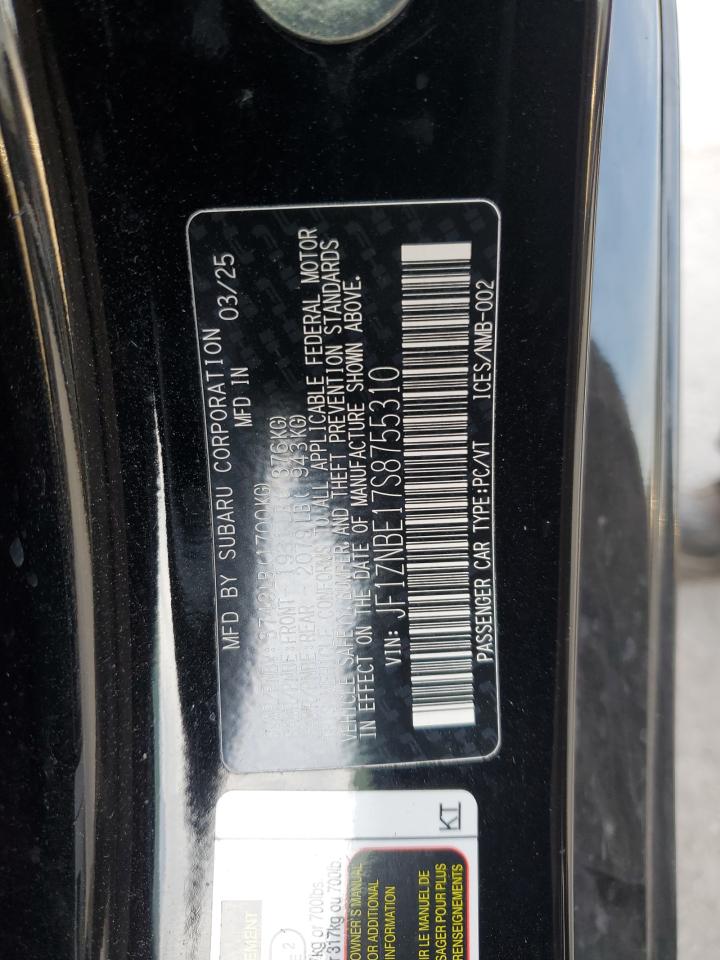 2025 Toyota Gr 86 Premium VIN: JF1ZNBE17S8755310 Lot: 91999805