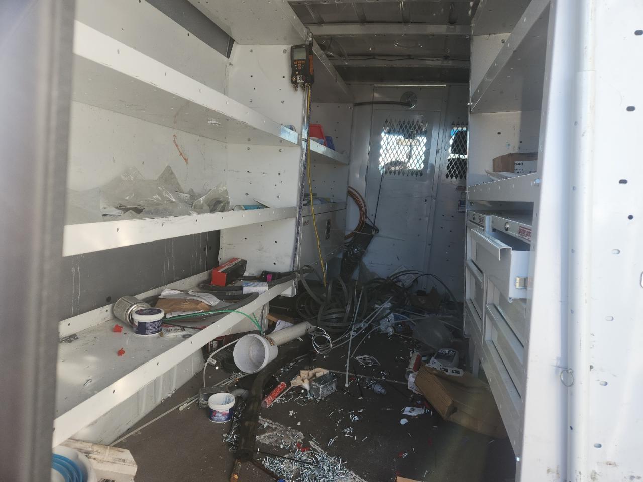 2022 Mercedes Benz Sprinter 2500 Utility / Service Van VIN: W1Y4DBHY1NT091843 Lot: 92477135